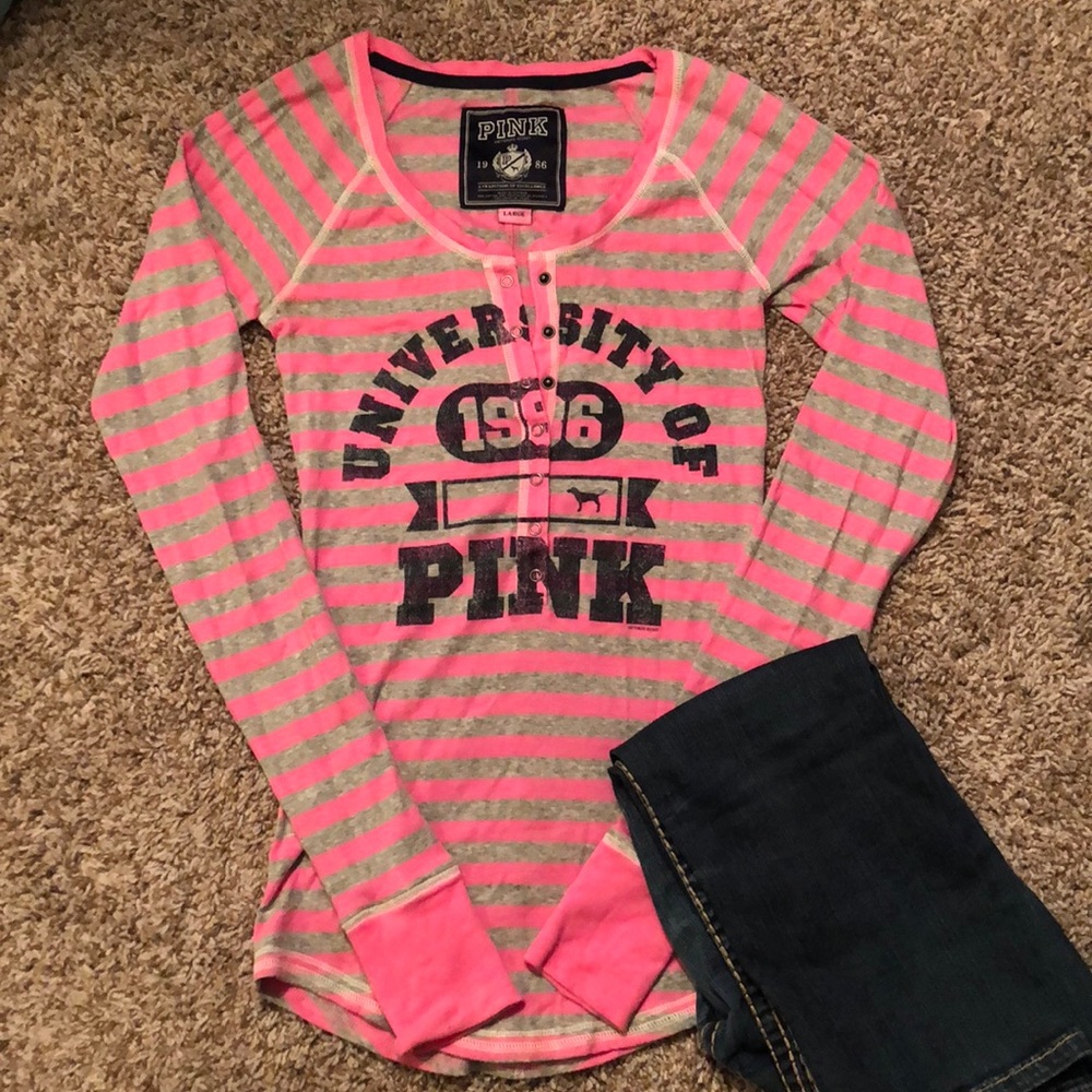 PINK Long Sleeve Shirt